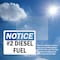 Signmission No. 2 Diesel Fuel OSHA Notice Sign, Vinyl Decal, 7in W x 5in L, 2PK OS-2PACK-NS-D-57-L-15196 - alternate 3